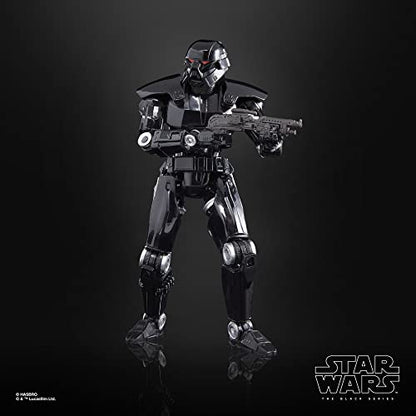 Hasbro F40665L0 Star Wars The Black Series Dark Trooper-15 cm, Multicolour