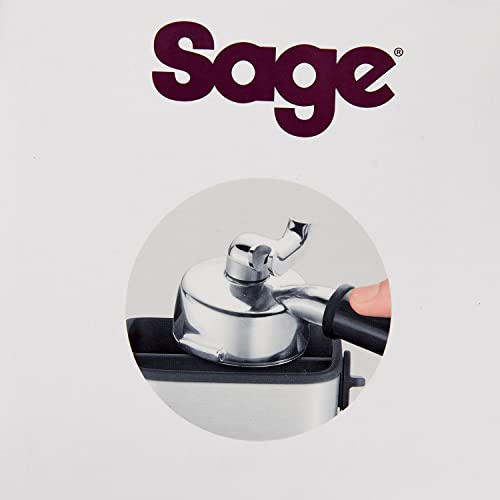 Sage BES100GBUK The Knock Box Mini Coffee Grind Bin, Silver