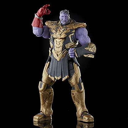 Hasbro Marvel Legends Series 15 cm Scale Action Figure Toy 2-Pack Iron Man Mark 85 Vs Thanos, Includes Premium Design and 8 Accessories