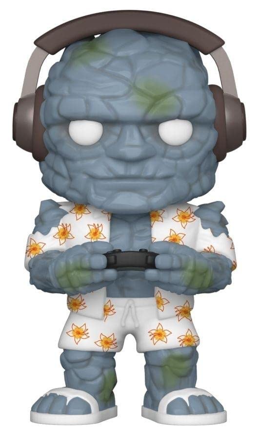 Funko 45140 POP Marvel: Endgame - Gamer Korg Collectible Toy, Multicolour