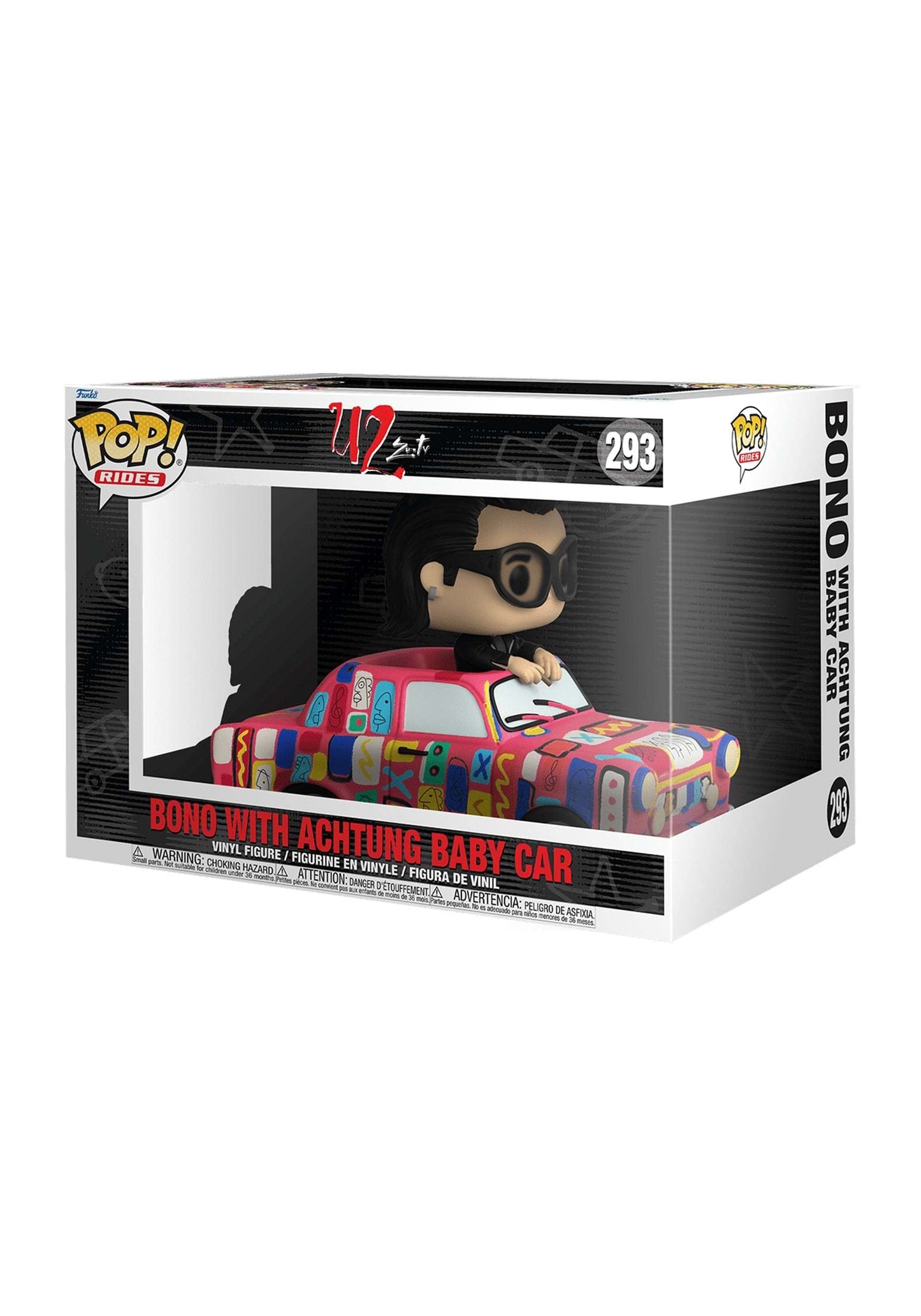 Funko POP! Ride Super Deluxe: U2-AB Car With Bono - Collectable Vinyl Figure - Gift Idea - Official Merchandise - Toys for Kids & Adults - Music Fans - Model Figure for Collectors and Display