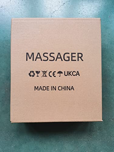 LAOBEN Massage Gun, Massager Deep Tissue, USB-C Charging Port, LCD Touch Screen, Percussion Muscle Massager with Carrying Case and 6 Massage Heads, Relaxes Muscles to Relieve Aches and Pains.