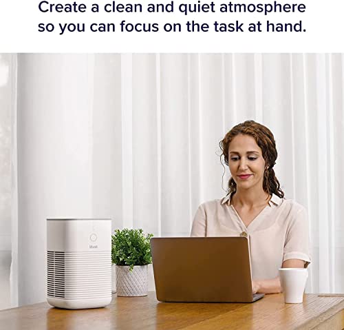 LEVOIT Air Purifier for Home Bedroom, Dual H13 HEPA Filters with Aromatherapy Diffuser, Quiet Sleep Mode, Air Cleaner for Smoke, Allergies, Pet Dander, 100% Ozone Free, LV-H128