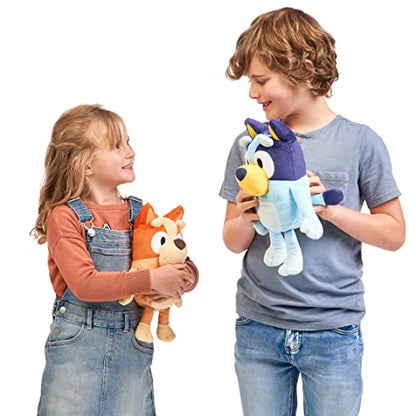 Bluey Bingo Large 30cm Talking Sounds Plush: Official Collectable Character Cuddly Jumbo Soft Toy