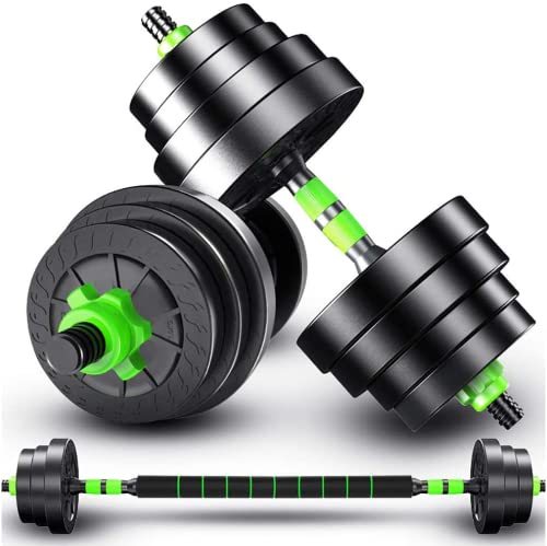 Top Power Lube 20Kg Dumbbells Set of Gym Weights Barbell/Dumbbell Body Building 20KG SET/Best Option For HOME GYMS, Alloy Steel