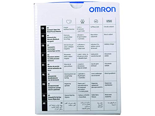 Omron M3 HEM-7154-E Blood Pressure Monitor with Easy Cuff 22-42cm