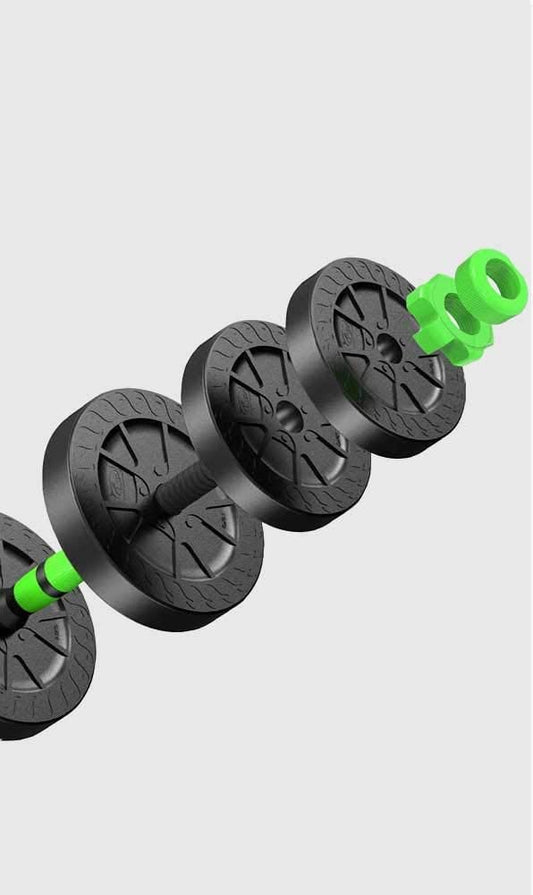 Top Power Lube 20Kg Dumbbells Set of Gym Weights Barbell/Dumbbell Body Building 20KG SET/Best Option For HOME GYMS, Alloy Steel
