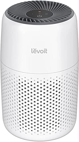 LEVOIT Air Purifier for Home Bedroom, Ultra Quiet HEPA Air Filter Cleaner with Fragrance Sponge & 3 Speed for Better Sleep, Allergies, Dust, Odour, Pet, Smoke, Office, Desktop, 100% Ozone Free