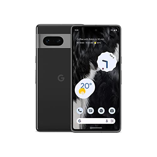 Google Pixel 7 – Unlocked Android 5G Smartphone with wide-angle lens and 24-hour battery – 256GB – Obsidian