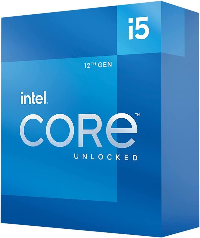 Intel Core i5-12600K Desktop Processor 10 (6P+4E) Cores up to 4.9 GHz Unlocked  LGA1700 600 Series Chipset 125W