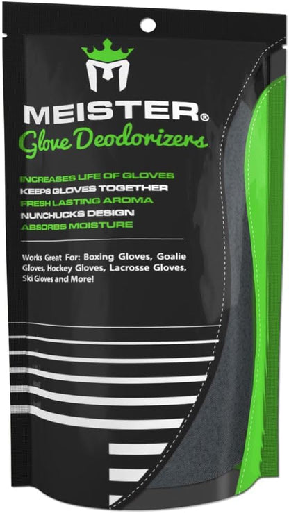 Meister Glove Deodorizers for Boxing and All Sports - Absorbs Stink and Leaves Gloves Fresh - Cologne