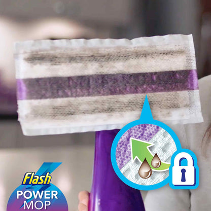 Flash Powermop Floor Cleaner Starter Kit, All-In-One Mopping System, Powered Deep Clean For Your Hard Floor Surfaces